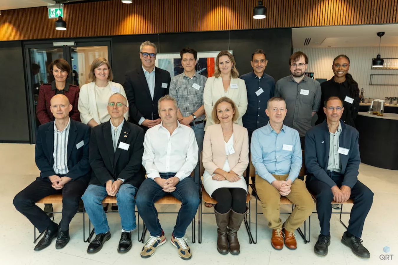 Guests at the launch event at QRT’s headquarters in London